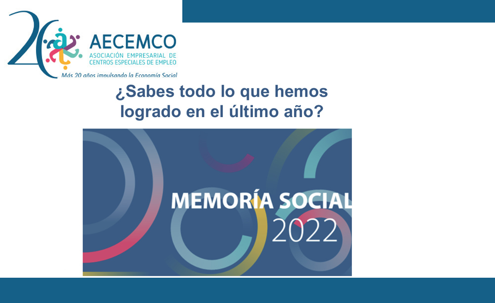 Memoria Social 2022/